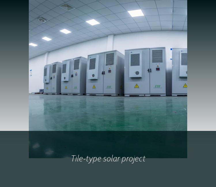 Tile-type solar project
