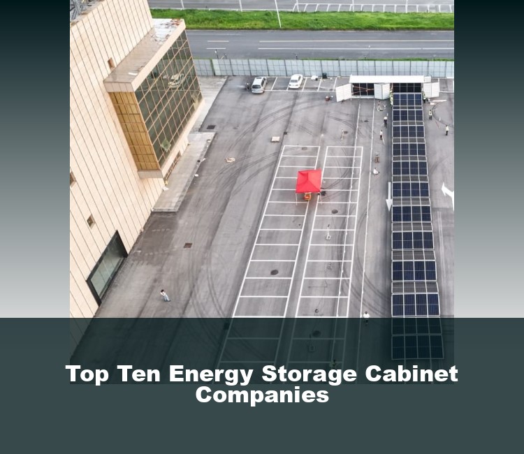 Top Ten Energy Storage Cabinet Companies