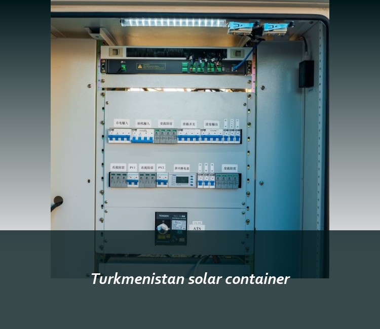 Turkmenistan solar container
