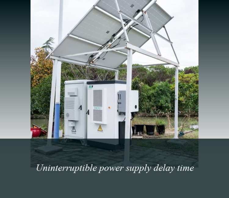 Uninterruptible power supply delay time