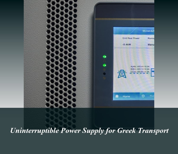 Uninterruptible Power Supply for Greek Transport