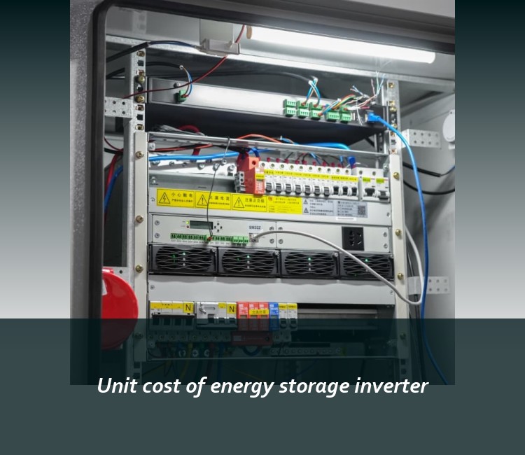 Unit cost of energy storage inverter