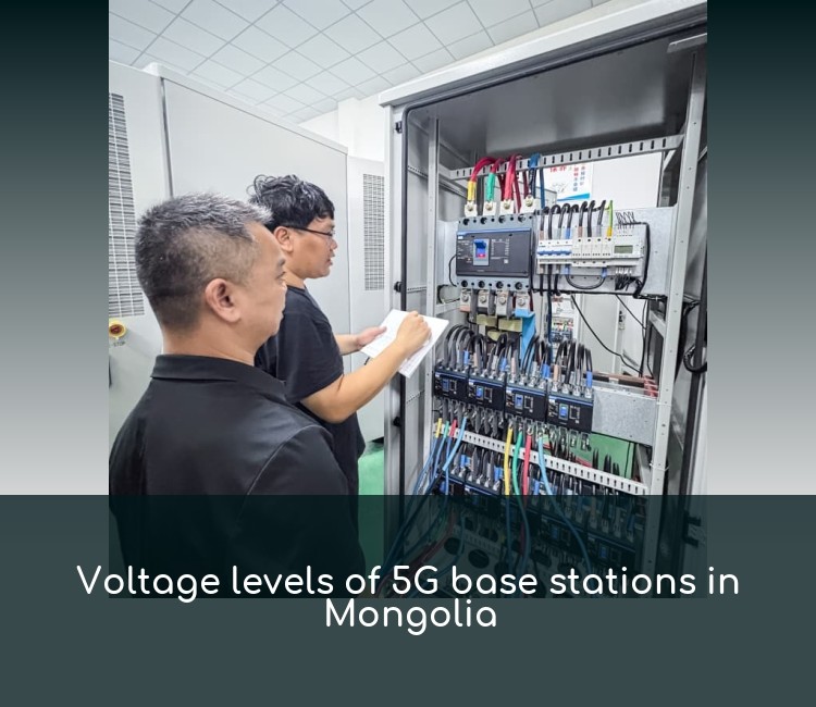 Voltage levels of 5G base stations in Mongolia