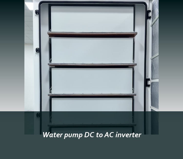 Water pump DC to AC inverter