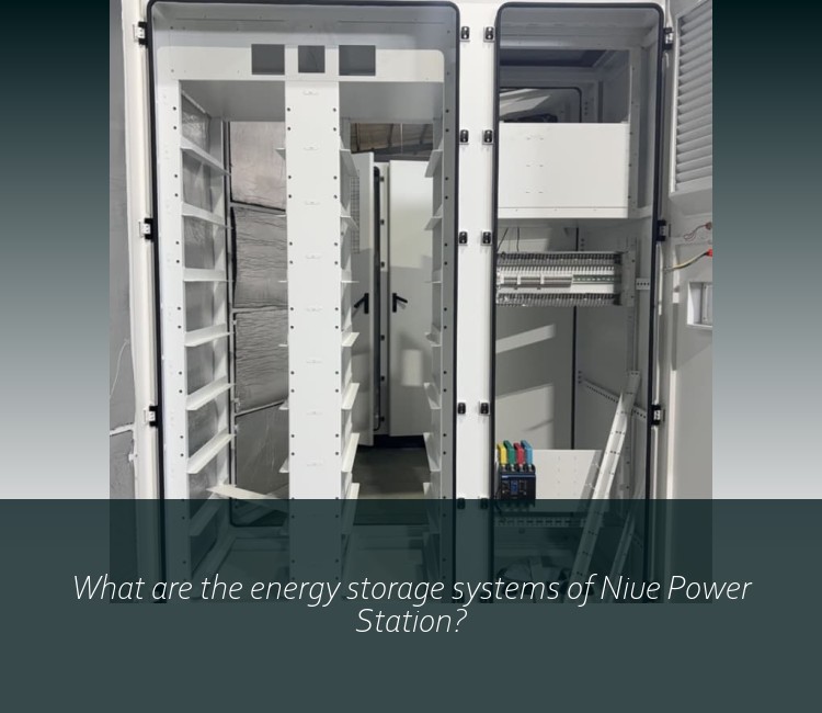What are the energy storage systems of Niue Power Station?