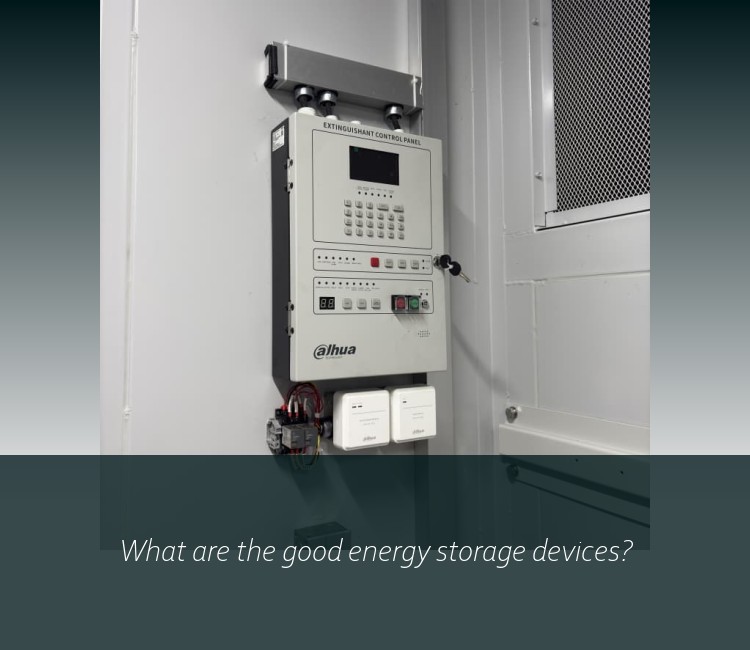 What are the good energy storage devices?