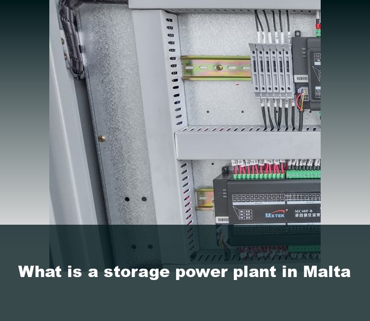 What is a storage power plant in Malta