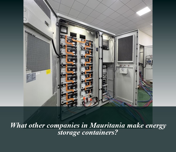 What other companies in Mauritania make energy storage containers?