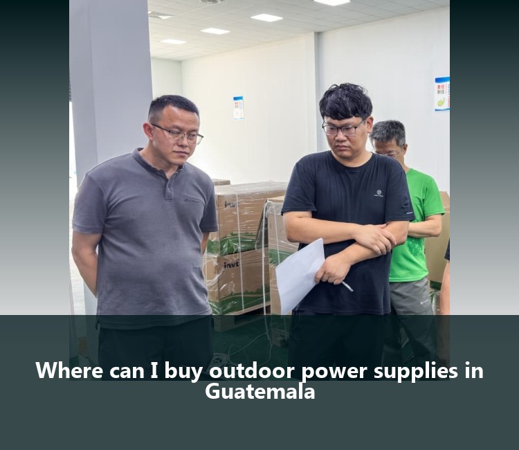Where can I buy outdoor power supplies in Guatemala