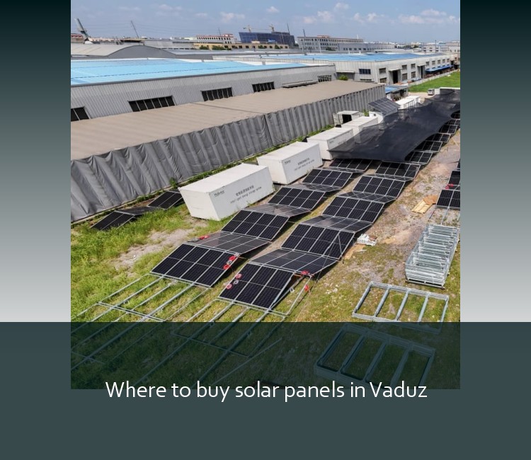 Where to buy solar panels in Vaduz