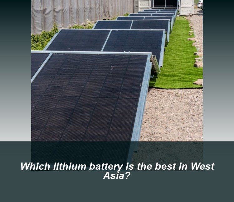 Which lithium battery is the best in West Asia?