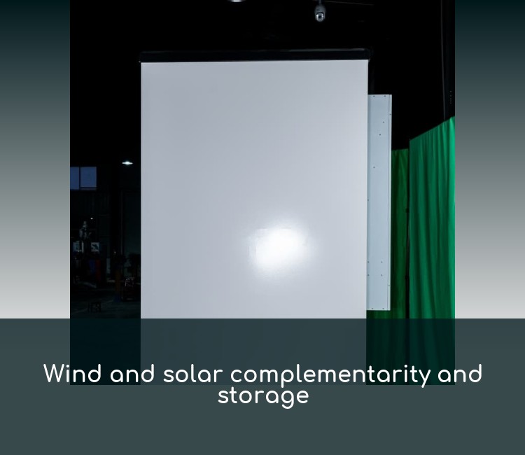 Wind and solar complementarity and storage