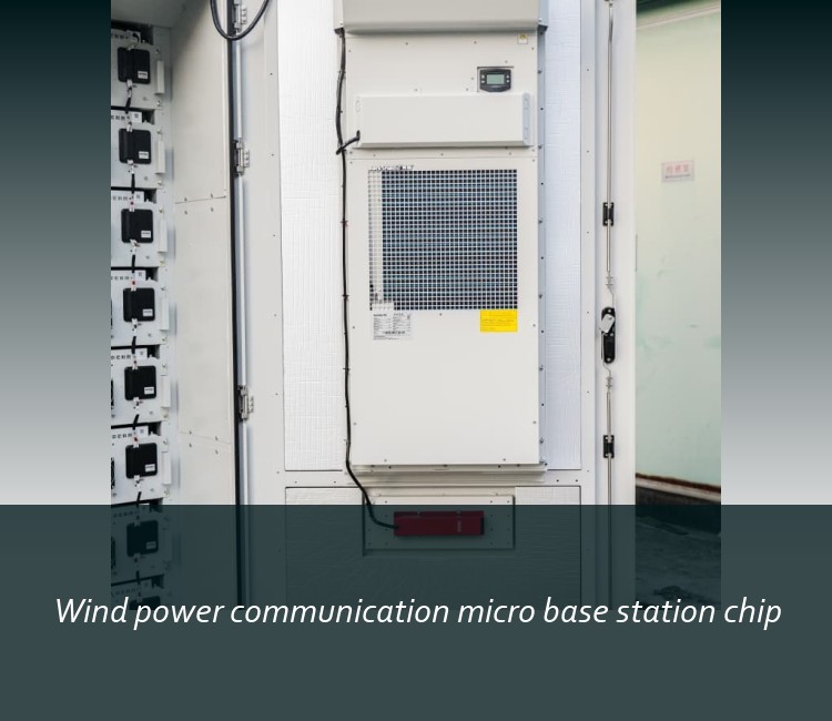 Wind power communication micro base station chip
