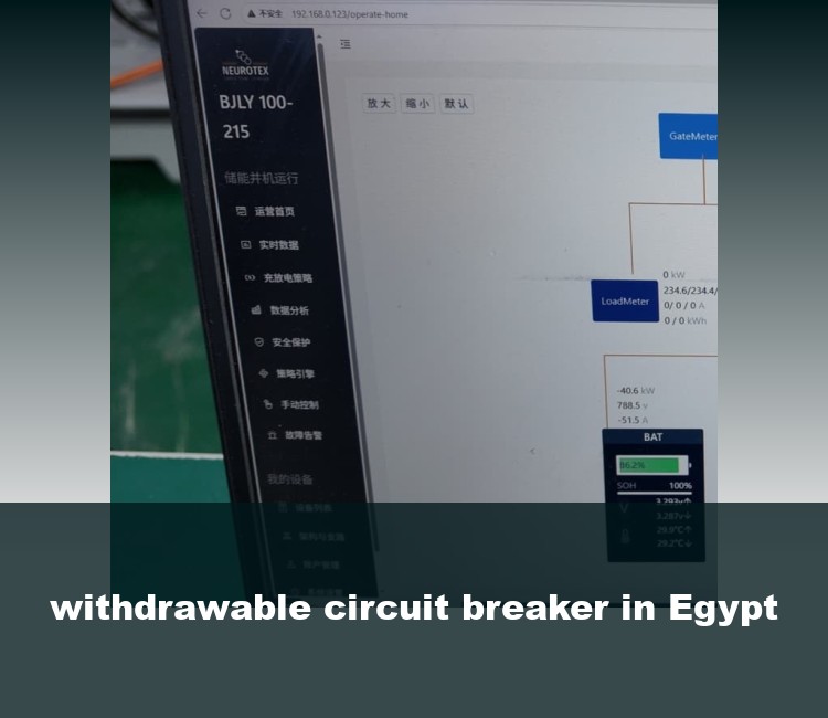 withdrawable circuit breaker in Egypt
