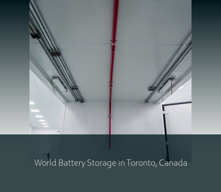 World Battery Storage in Toronto, Canada
